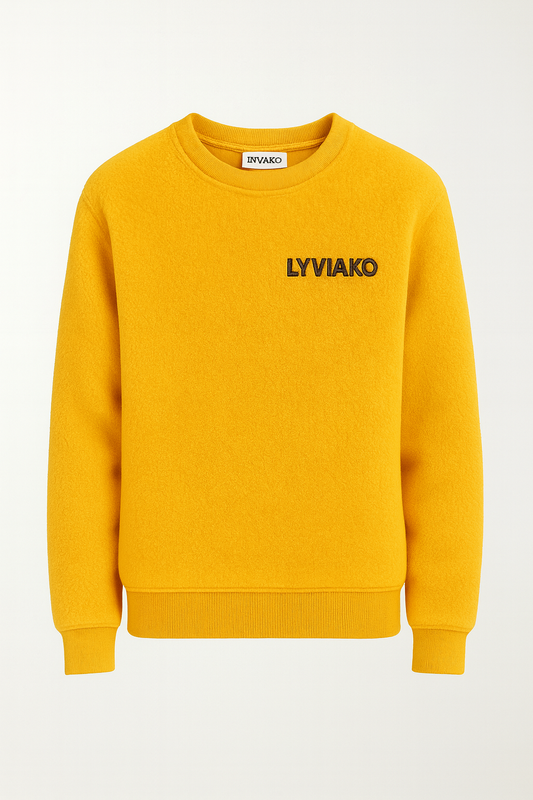 Pull jaune - LYVIAKO